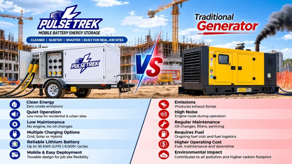 Portable Power Station VS Generator